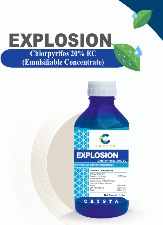 EXPLOSION - Crysta Insecticide