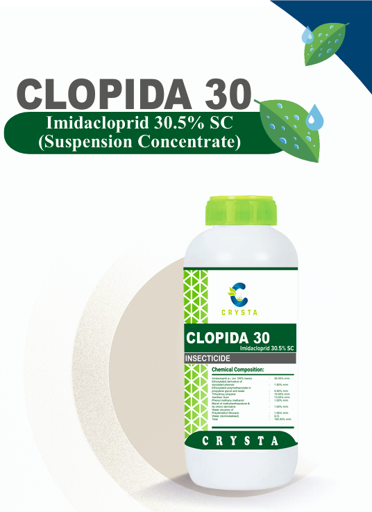CLOPIDA 30 - Crysta Insecticide