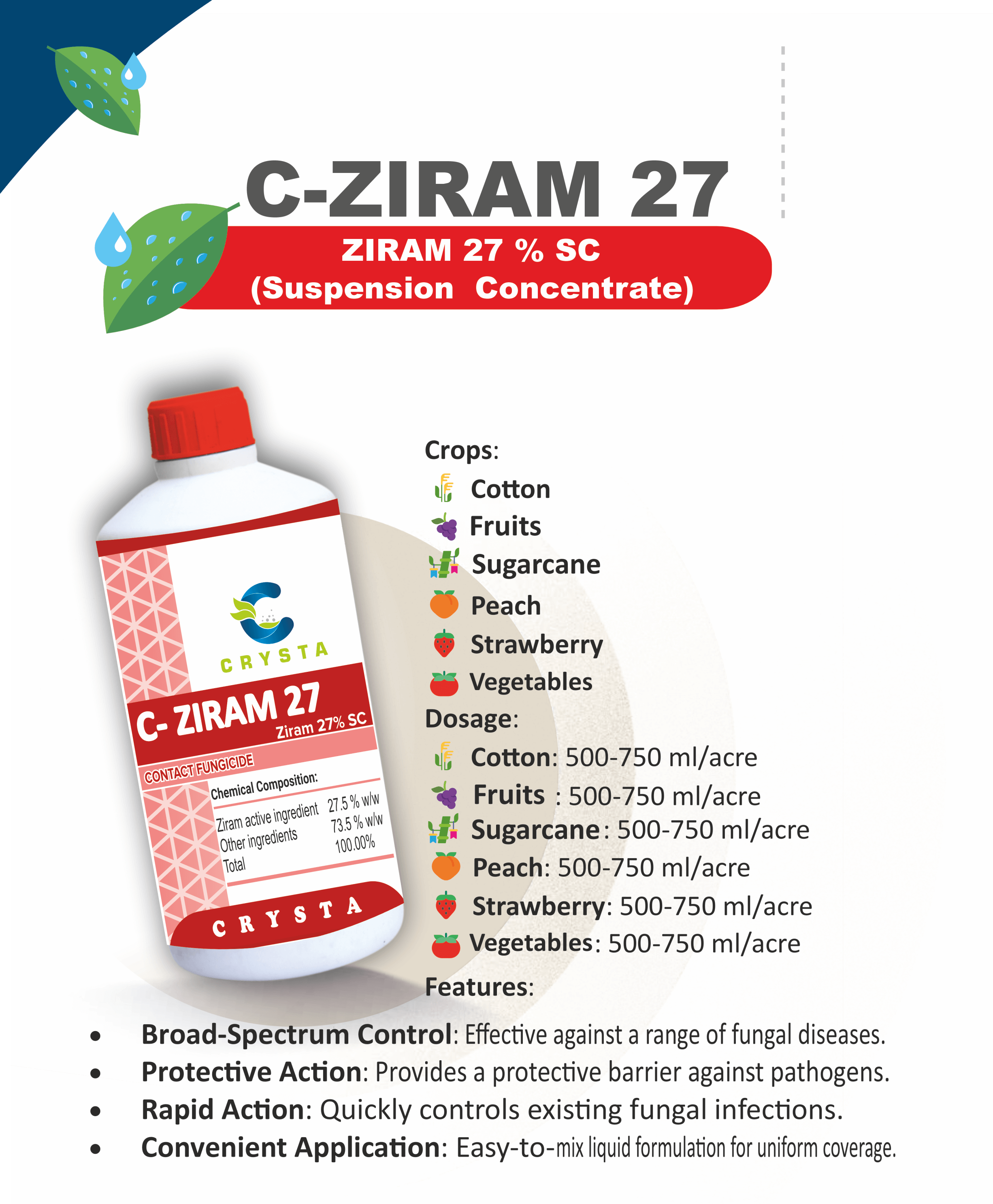 C-ZIRAM 27
(ZIRAM 27% SC)